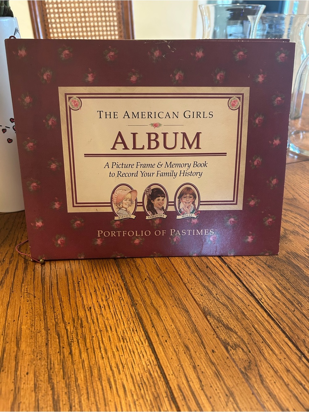 Vintage The American Girls Album - Burgundy Memory Book